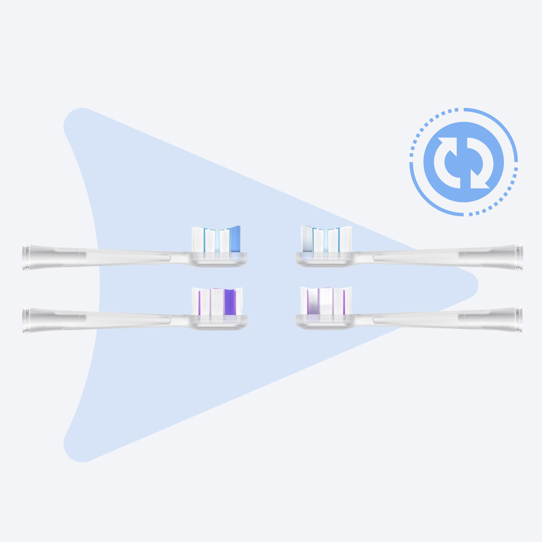 Laifen Wave Brush Head Pack