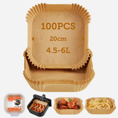 Cosori 100x Square Air Fryer Paper Liner